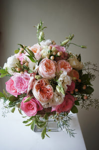 Garden Chic Hand-tied Bridal Bouquet - Flowerplustoronto