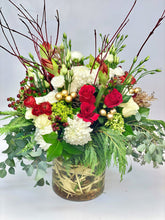 Load image into Gallery viewer, X75 - Luxurious Classic Holiday Vase Arrangement - Flowerplustoronto
