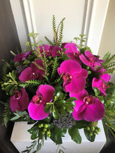 Load image into Gallery viewer, F39 - Modern Purple Orchid Arrangement (Need 2 weeks notice) - Flowerplustoronto
