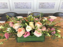 Load image into Gallery viewer, E49 - Shades of Pinks, Peaches and Whites Table Centerpieces - Series Design, price per arrangement - Flowerplustoronto
