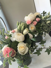 Load image into Gallery viewer, E48 -  Whites and Light Pink Cruiser Table Arrangements, price per arrangement - Flowerplustoronto
