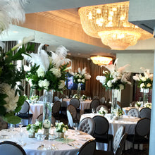 Load image into Gallery viewer, E27 - Lush White Feather Centerpieces - Flowerplustoronto

