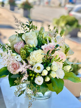 Load image into Gallery viewer, F149 - White and Pink Vase Arrangement - Flowerplustoronto
