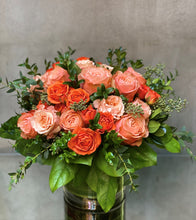 Load image into Gallery viewer, F44 - Classic Rose Nosegay Arrangement
