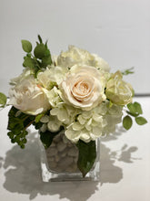 Load image into Gallery viewer, S25 - Classic White and Ivory English Garden Arrangement - Flowerplustoronto
