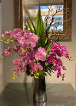 Load image into Gallery viewer, S57 - Modern Purple Orchid Arrangement - Flowerplustoronto
